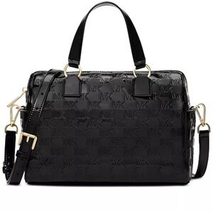 Michael Kors Mason Medium Duffle
Satchel BLACK